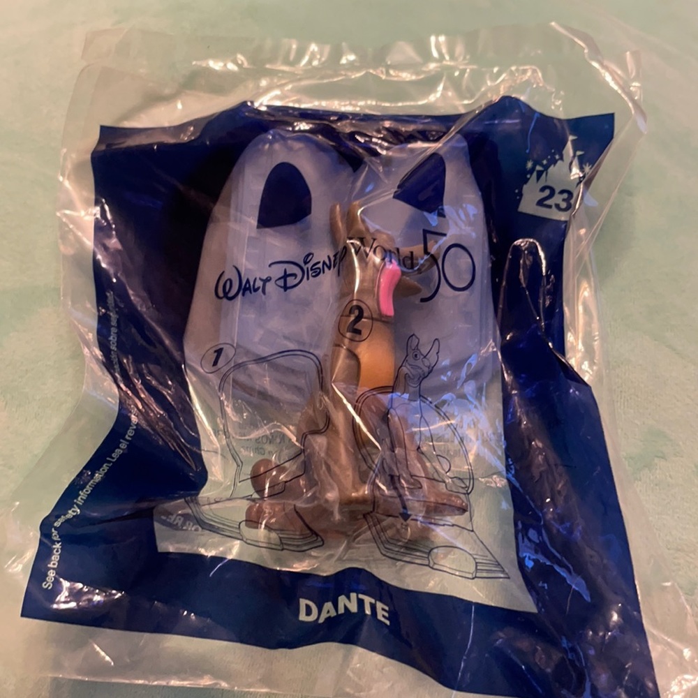 dante (#23) disney anniversary mcdonald’s toy